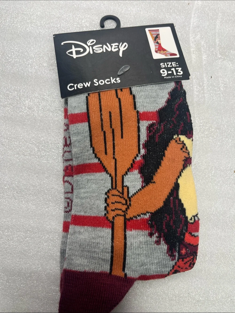 Disney Crew Socks 7 Pair Crew Socks NEW sz 9-13